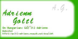 adrienn goltl business card